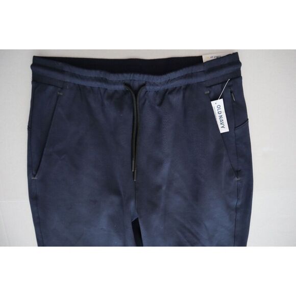 Old Navy Active 401875-09-1 Men's Sz Small Navy Blue Dynamic Fleece Joggers - Picture 8 of 11